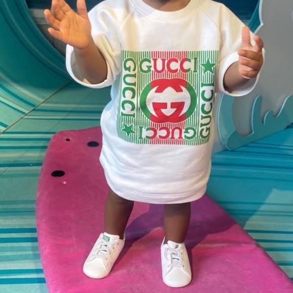 GUCCI ~Baby Felted Sweatshirt - Picture 2 of 15